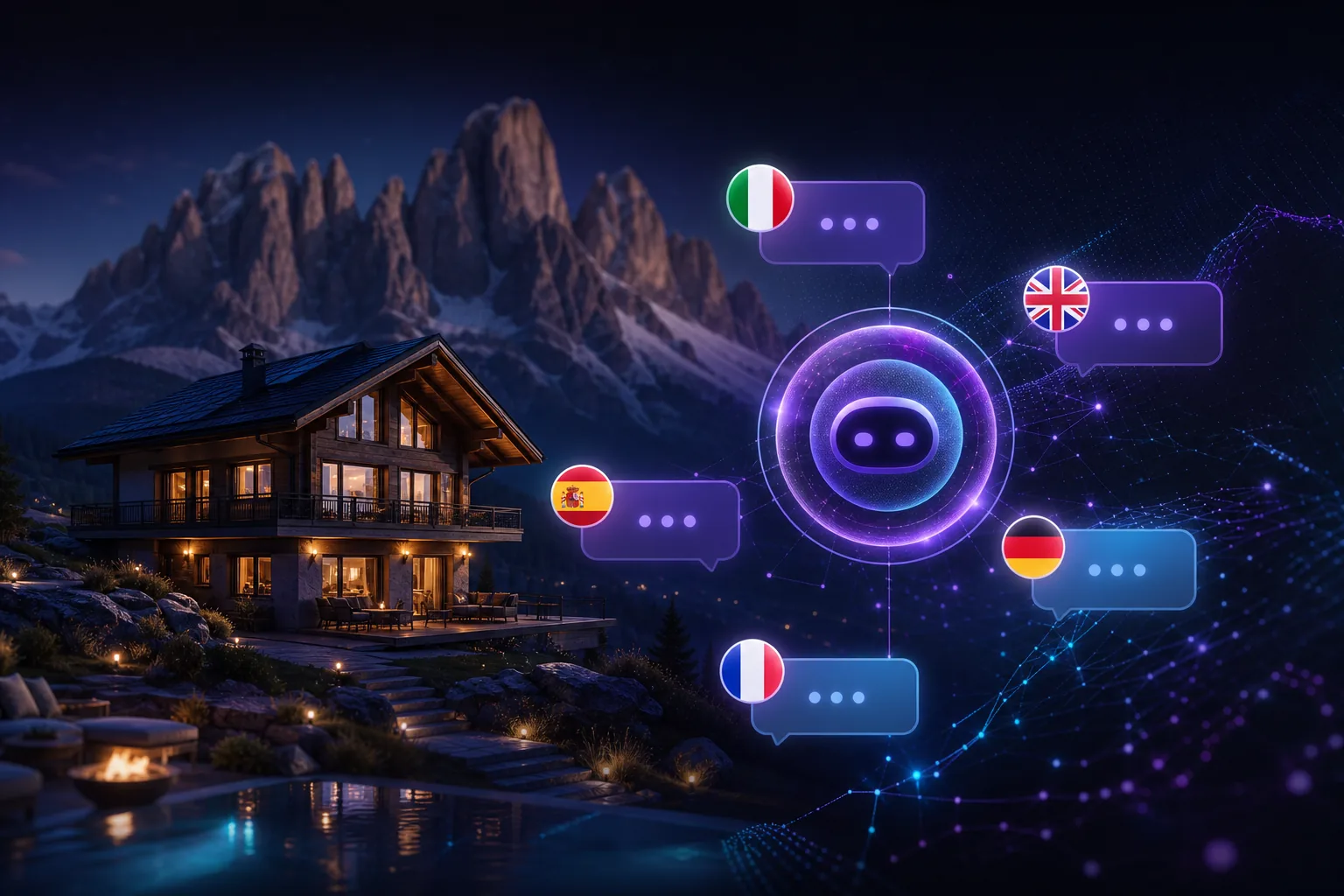 Caso studio Dolomitissime: chatbot AI multilingua per la gestione di case vacanza